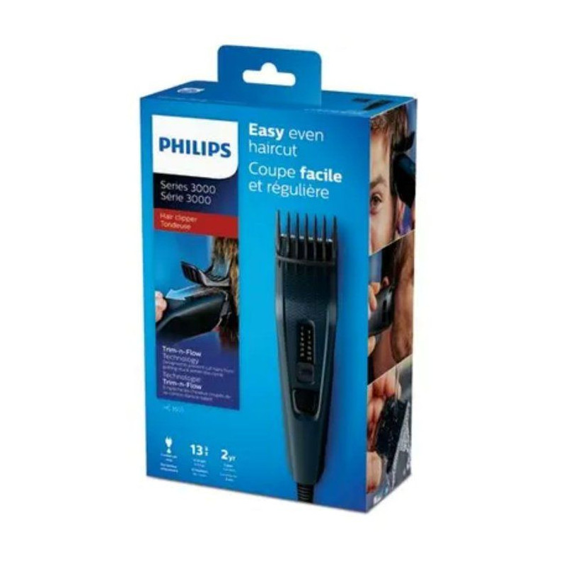 Tondeuse cheveux - PHILIPS - HC3505/15 - 13 hauteurs de coupe - lames