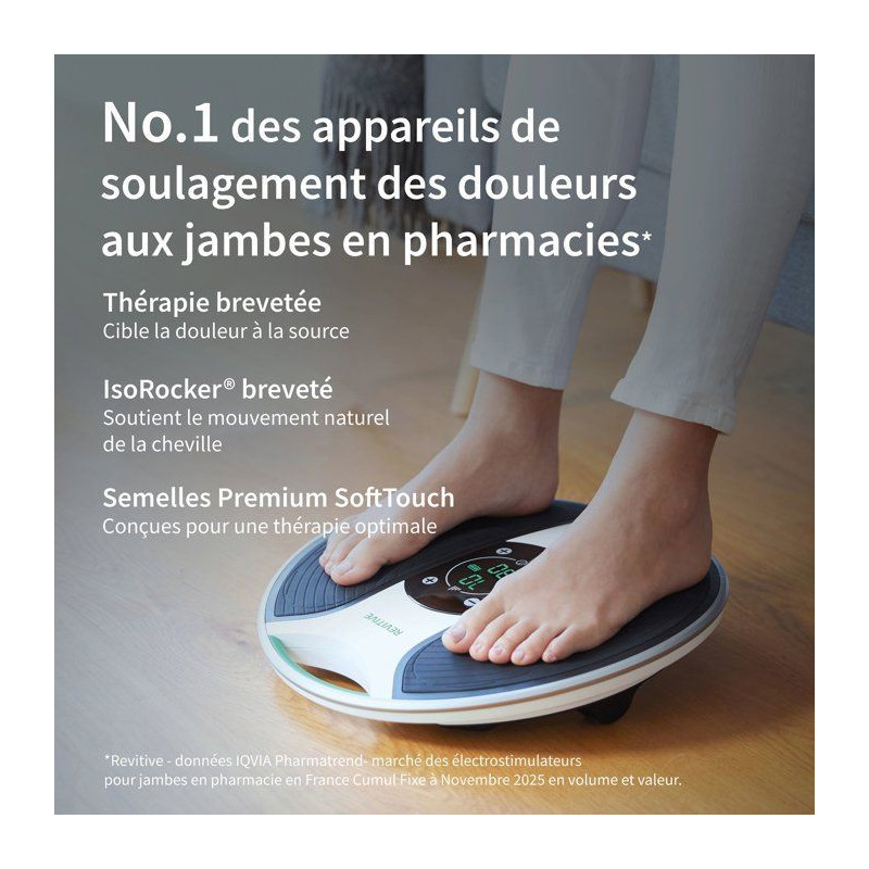 Stimulateur circulatoire - REVITIVE - Medic Genou - Stimulation ciblé