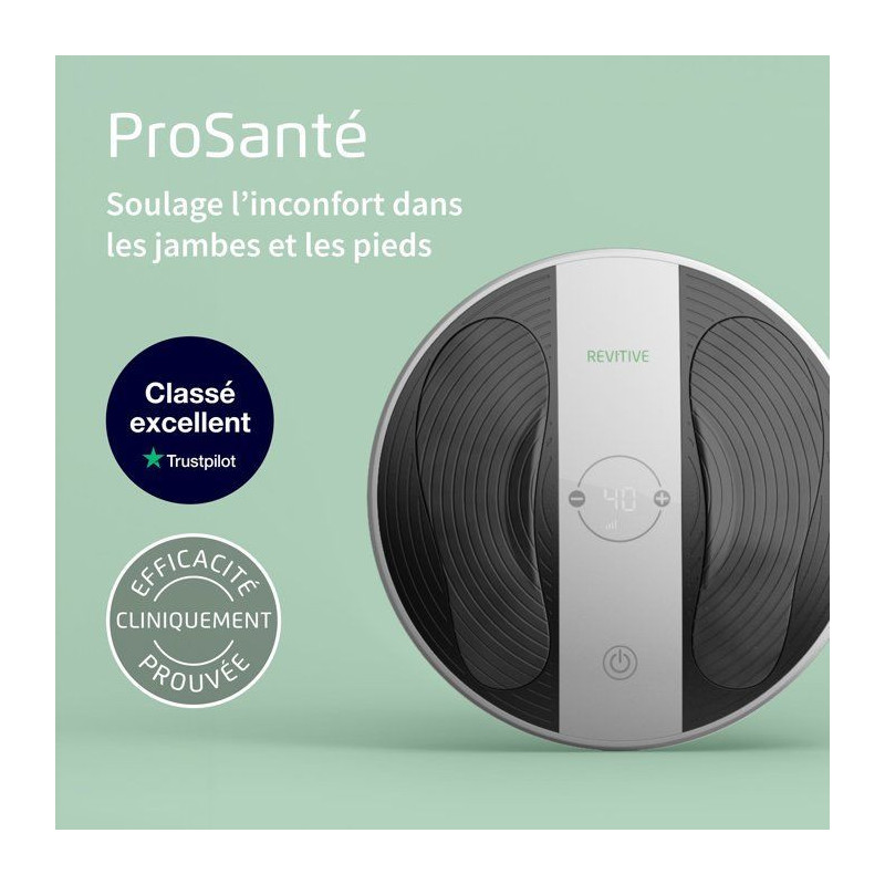 Stimulateur circulatoire - REVITIVE - ProSanté - Stimulation musculai