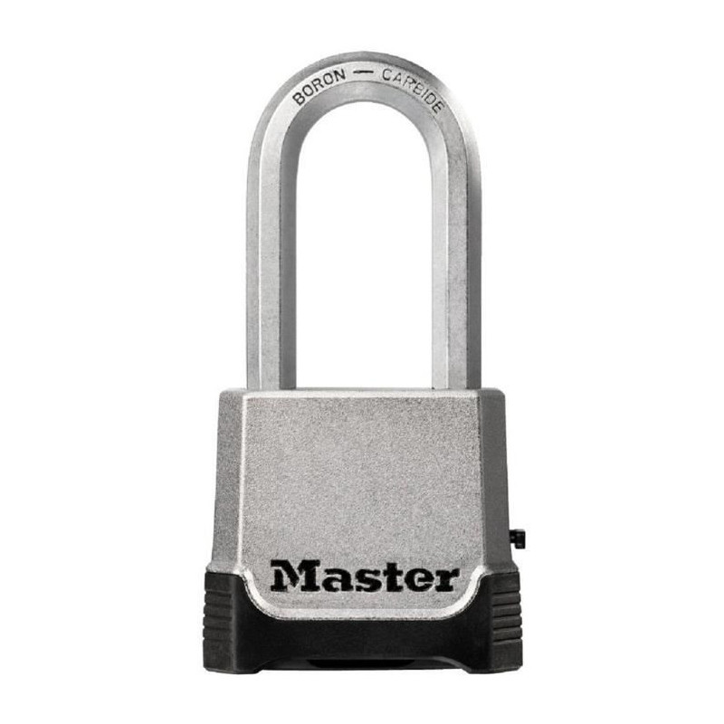 Combination padlock - 56mm - zinc