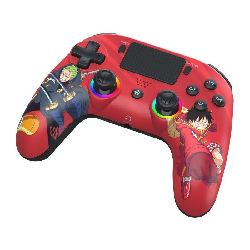 Manette sans fil - PS4 / PC - One Piece Luffy vs Zoro - Bluetooth - No