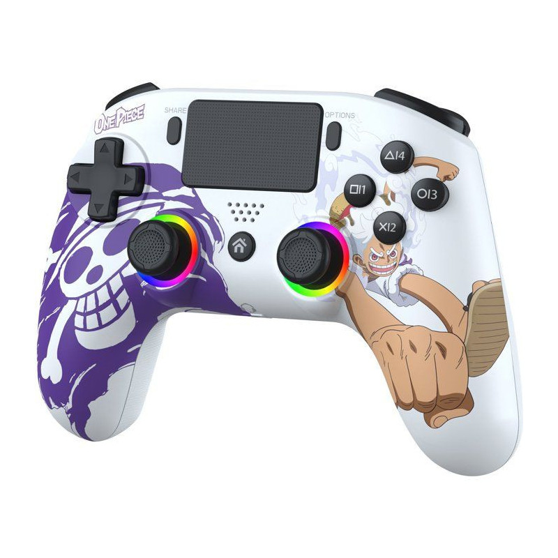 Manette sans fil - PS5 / PC - One Piece Luffy Gear 5 - Bluetooth - Bla