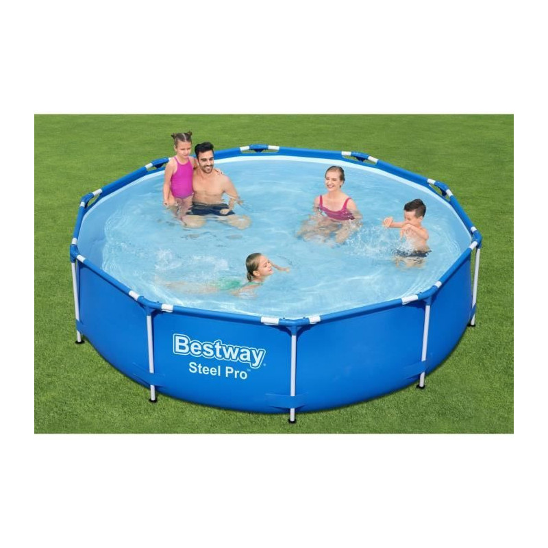 Kit Piscine hors sol tubulaire BESTWAY - Steel Pro™ - 305 x 76 cm -
