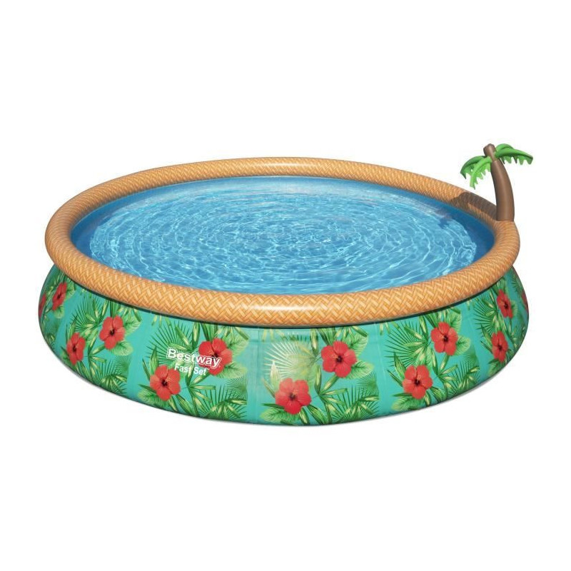 Kit Piscine hors sol autoportante BESTWAY - Fast Set - 457 x 84 cm - R