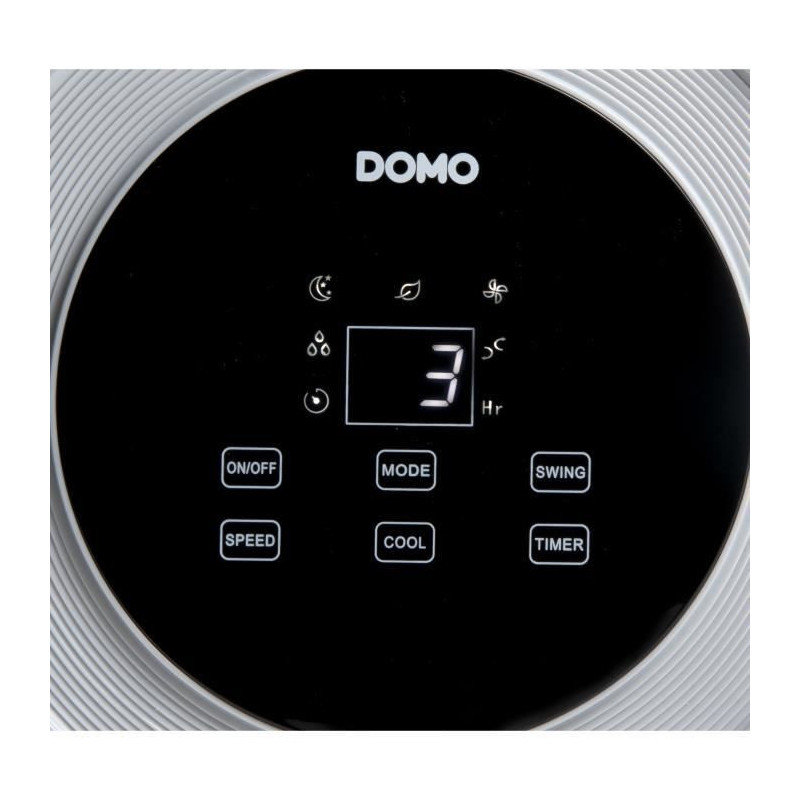 Refroidisseur d'air - DOMO - DO159A - 9,6 W - Oscillation - 3 Vitesses