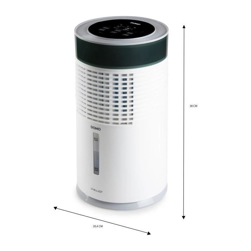 Refroidisseur d'air - DOMO - DO159A - 9,6 W - Oscillation - 3 Vitesses