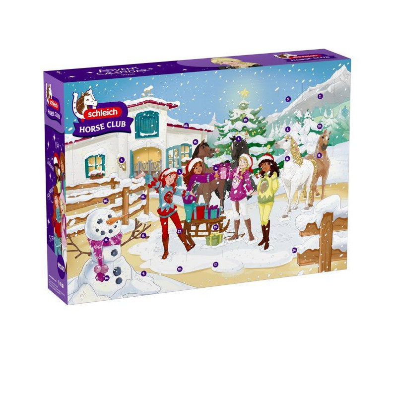 Calendrier de l'Avent Horse Club - SCHLEICH 99240 - Gamme Horse Club