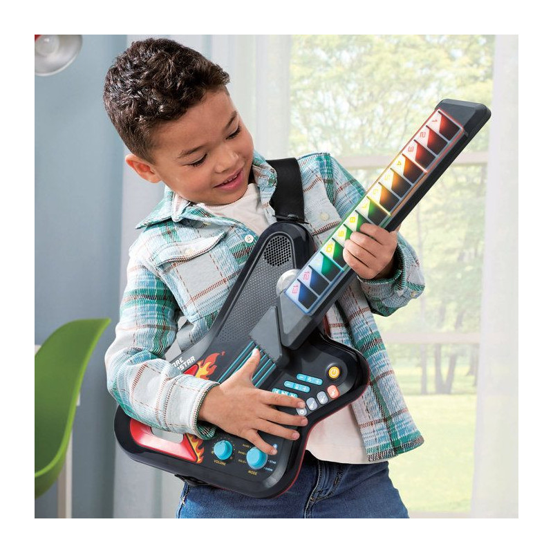 VTECH - KIDI GUITARE SUPERSTAR - Multicolore