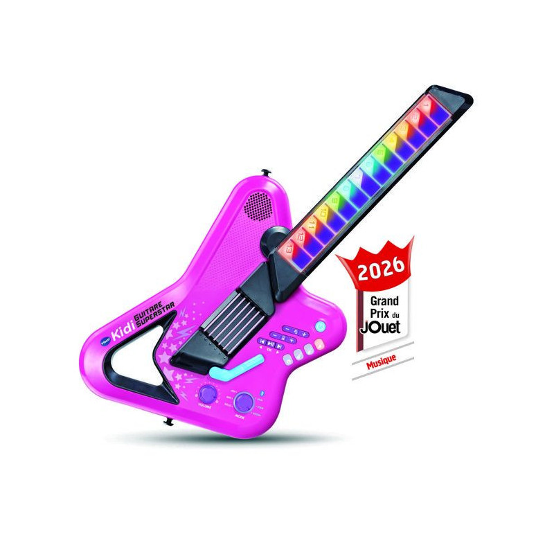 VTECH - KIDI GUITARE SUPERSTAR ROSE - Rose