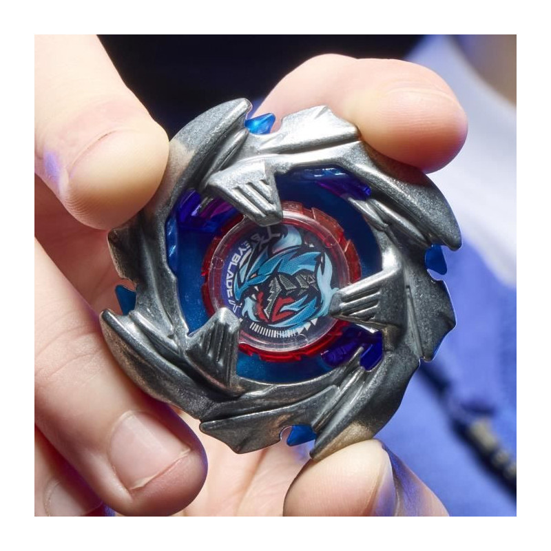Beyblade X pack Cobalt Dragoon 2-60C avec lanceur a corde deluxe, toup