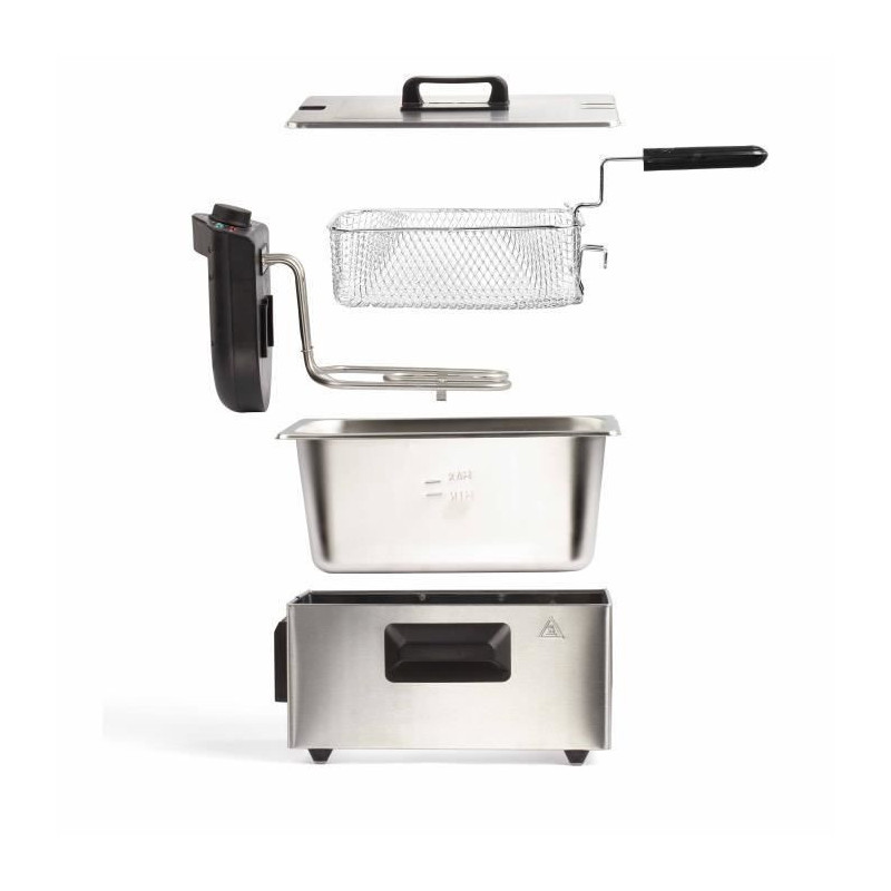3 L Deep Fryer - LIVOO - DOC216 - 2000W - 3L - Removable stainless ste