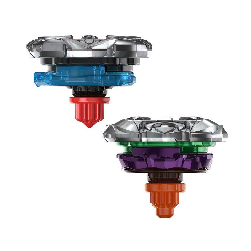 Beyblade X Miles Morales 1-60GN contre Green Goblin 9-80HT, 2 toupies