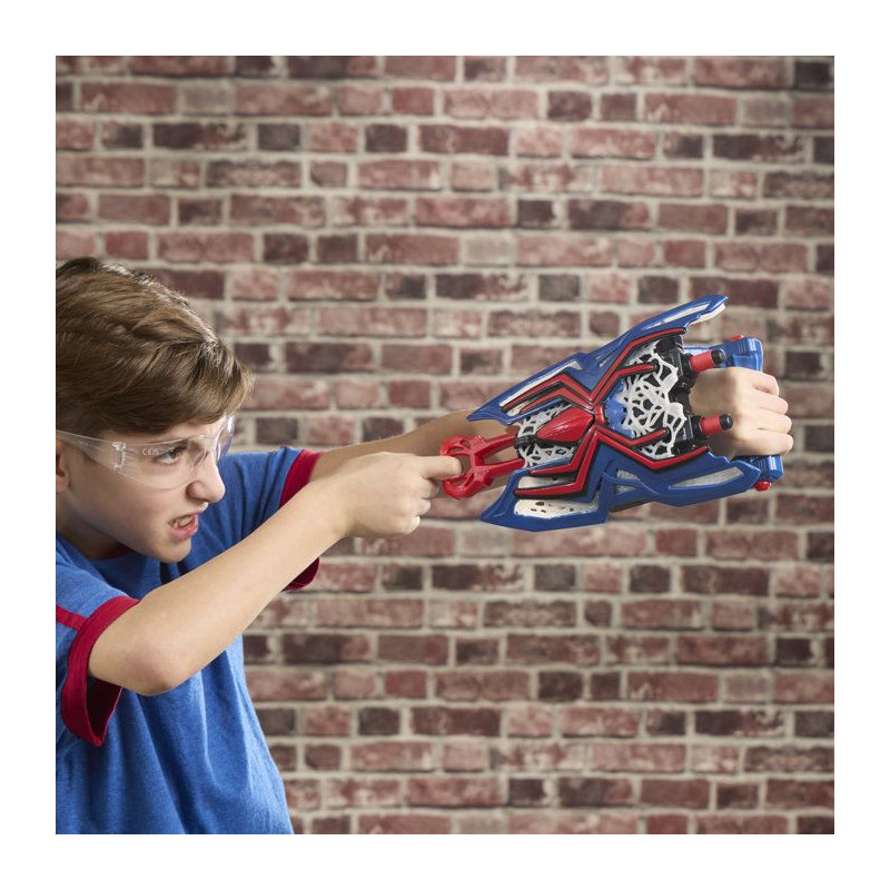 Nerf Blaster Spiderman lance-toiles, jouet de déguisement de super-h