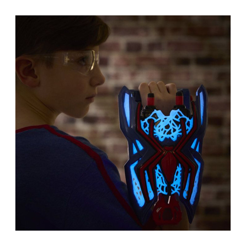 Nerf Blaster Spiderman lance-toiles, jouet de déguisement de super-h