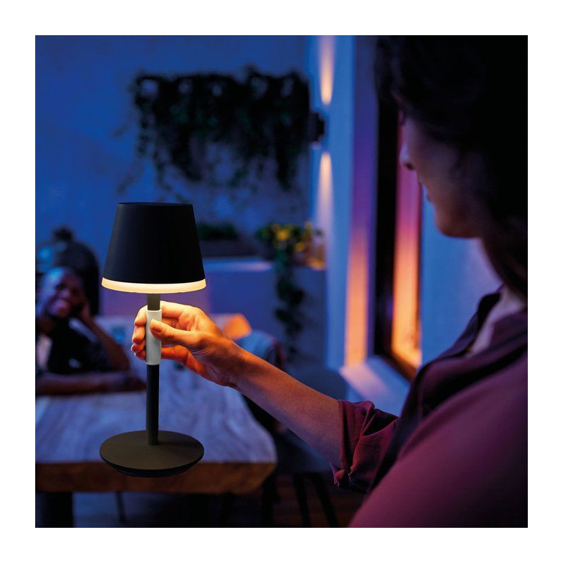 Lampe a poser LED mobile - PHILIPS HUE - Go - lumiere blanche et color