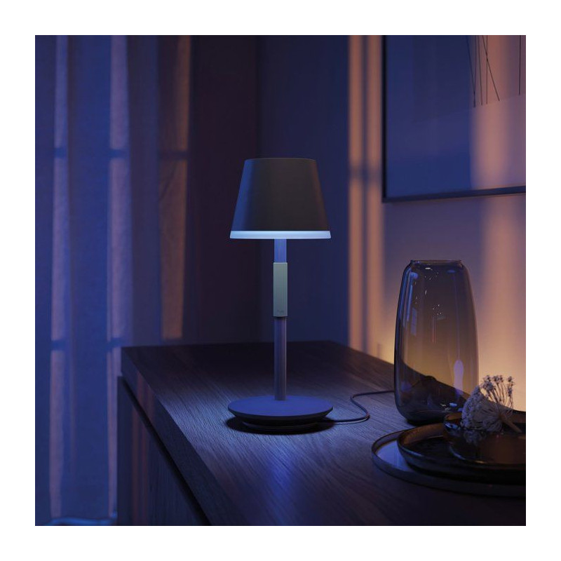 Lampe a poser LED mobile - PHILIPS HUE - Go - lumiere blanche et color