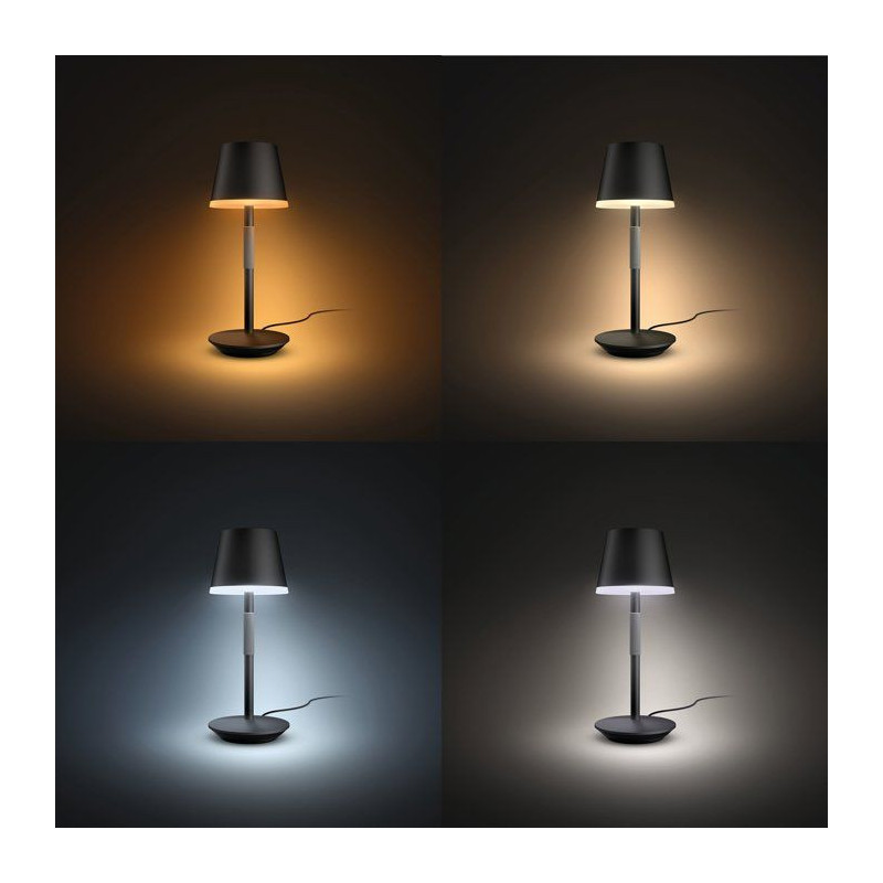 Lampe a poser LED mobile - PHILIPS HUE - Go - lumiere blanche et color