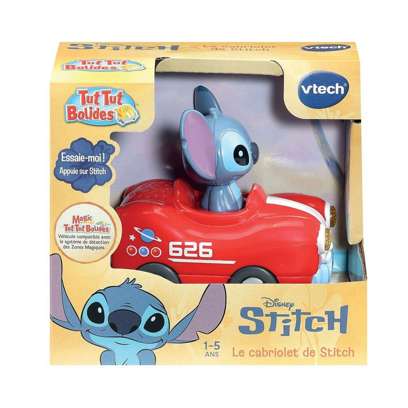 VTECH - TUT TUT BOLIDES STITCH - VÉHICULES - Multicolore