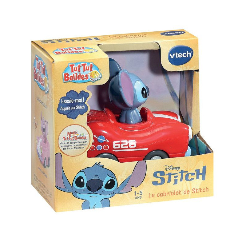 VTECH - TUT TUT BOLIDES STITCH - VÉHICULES - Multicolore