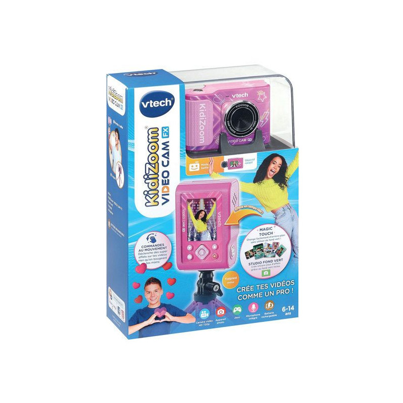 VTECH - KIDIZOOM VIDEO CAM FX ROSE - Rose