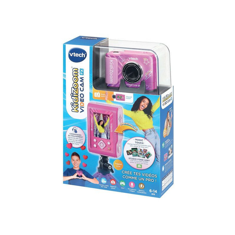 VTECH - KIDIZOOM VIDEO CAM FX ROSE - Rose
