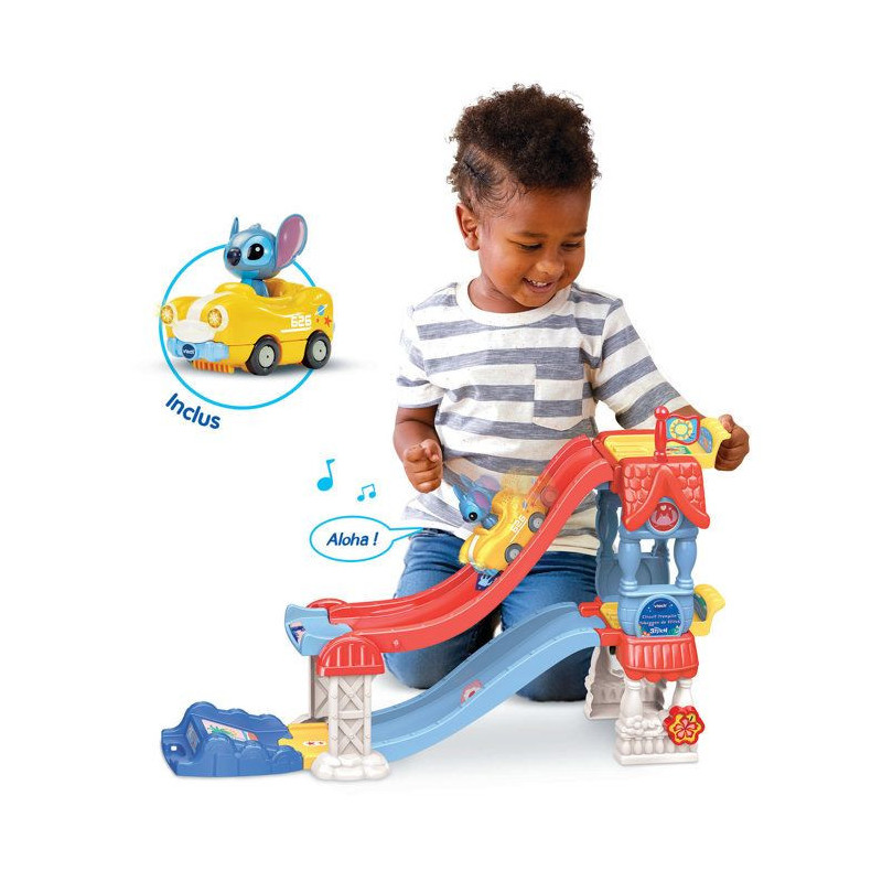 VTECH - TUT TUT BOLIDES STITCH - CIRCUIT TREMPLIN TOBOGGAN - Multicolo