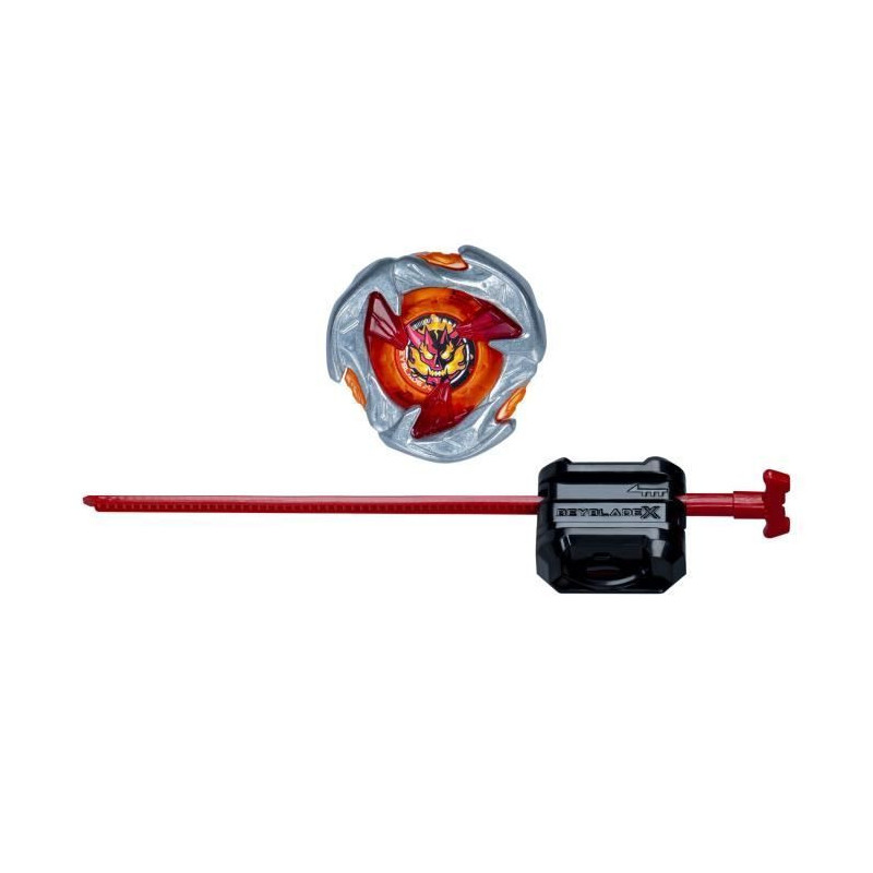 Beyblade X, Starter Pack Hammer Incendio 3-70H UX avec toupie de type