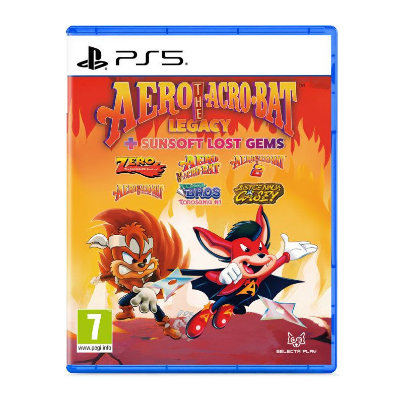 Aero The Acro-Bat Legacy + Sunsoft Lost Gems - Jeu PS5
