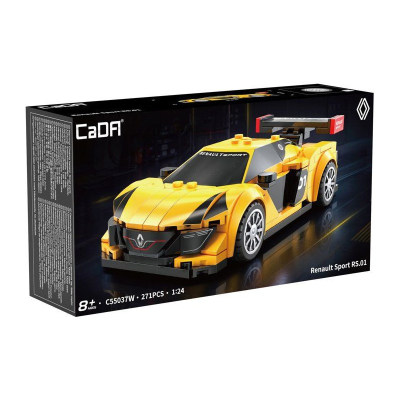 CADA Master - Jeu de construction - Voiture Renault Sport RS.01 - Éch