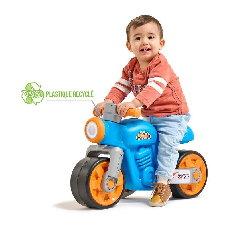 Draisienne - Larges roues silencieuses - FALK - Moto rétro Hot Wheels