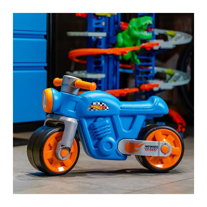 Draisienne - Larges roues silencieuses - FALK - Moto rétro Hot Wheels