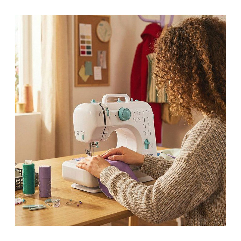 Machine a coudre portable - LIVOO - DOM547B - 12 points de couture - D