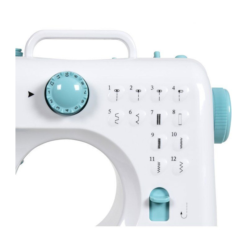Machine a coudre portable - LIVOO - DOM547B - 12 points de couture - D
