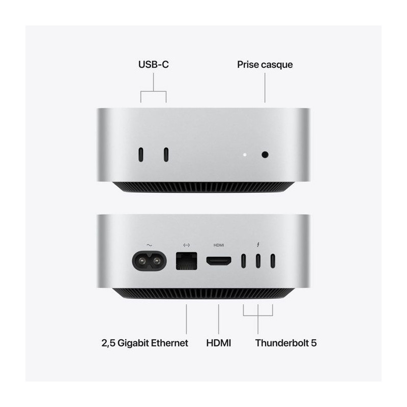 APPLE - Mac mini - M5 Pro - 24 Go - 512 Go SSD