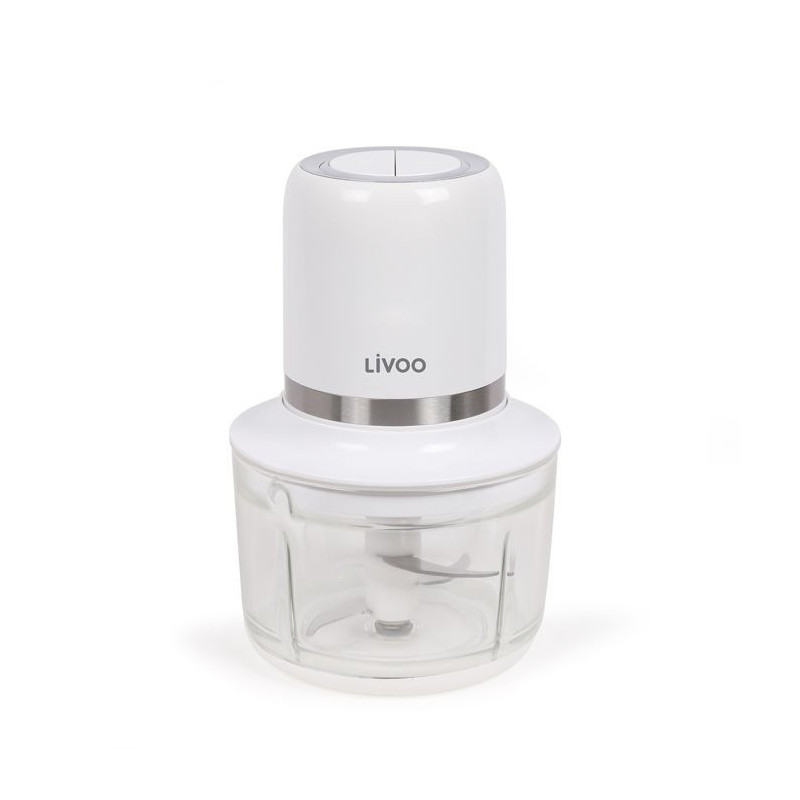 Cordless electric chopper - LIVOO - 200 W - 2 speeds - 1.2 L - 4 steel