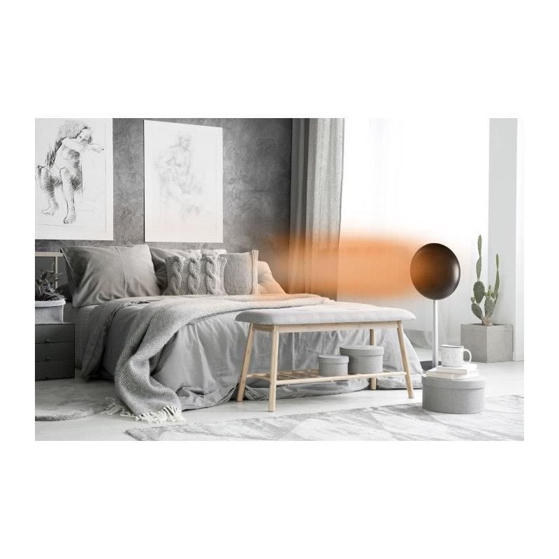 Chauffage céramique turbo sur pied - 2000 W - DOMO - DO7349H - 34 x 2