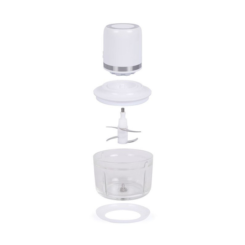 Cordless electric chopper - LIVOO - 200 W - 2 speeds - 1.2 L - 4 steel
