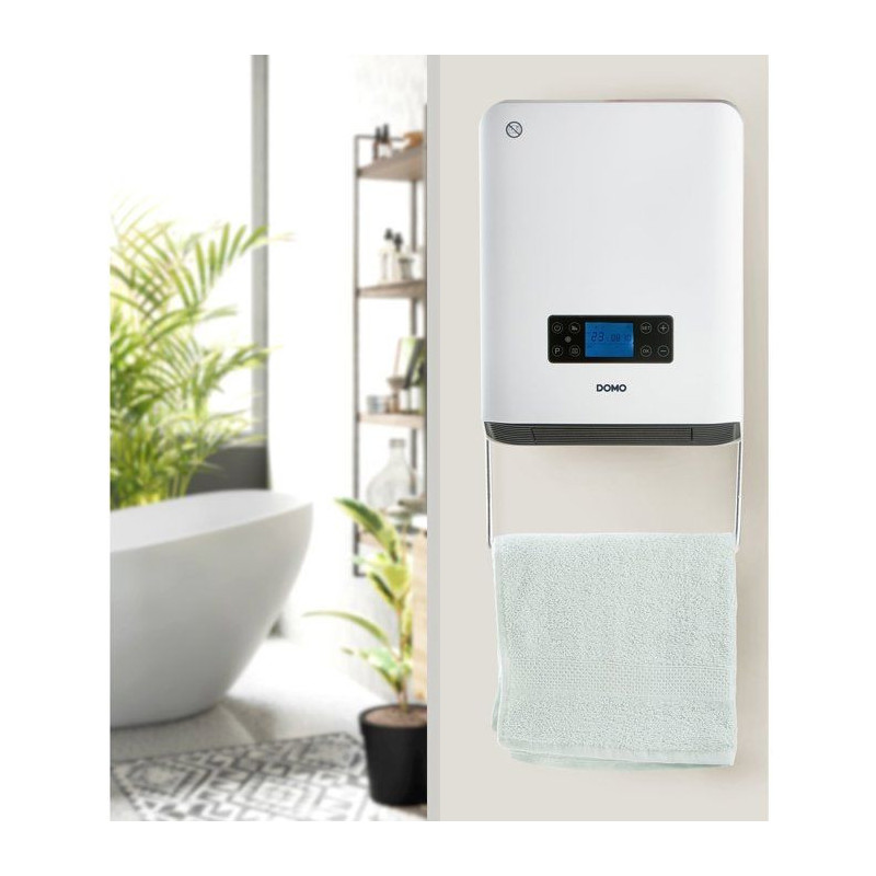 Chauffage de salle de bain - Céramique - 2100 W - DOMO - Chauffage c