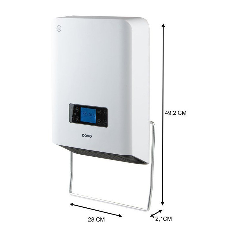 Chauffage de salle de bain - Céramique - 2100 W - DOMO - Chauffage c