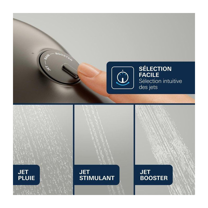 Douchette - GROHE - Vitalio Joy+ 120 - 3 jets