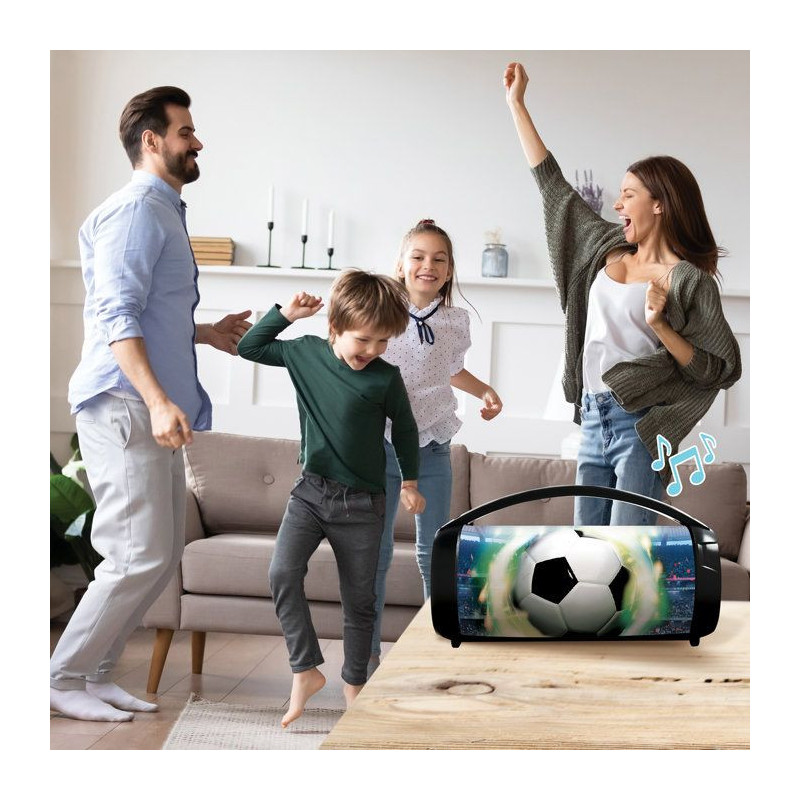 Enceinte Bluetooth - Lexibook - Football - Boule à Neige Stitch - Ble