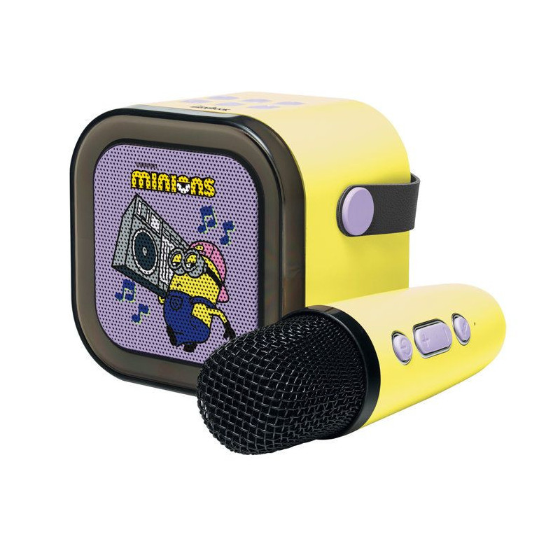 LEXIBOOK - Enceinte Karaoké Portable Stitch avec un microphone sans