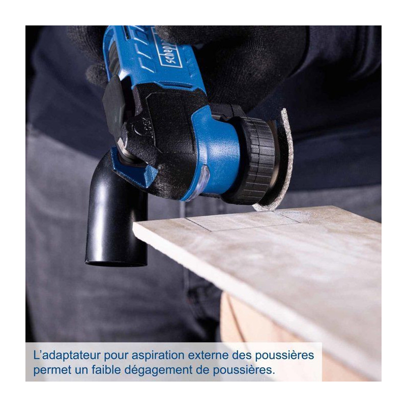 Outil multifonction sans fil C-MT40-X - pour scier, couper, racler, po