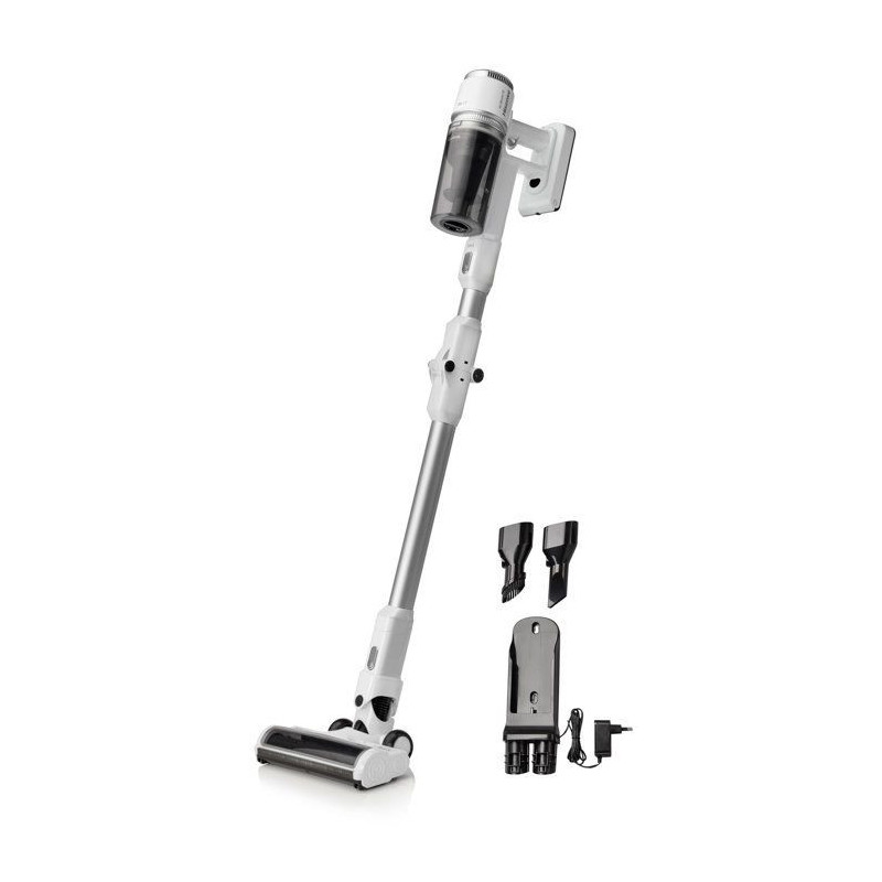 HISENSE HVC6264W - Aspirateur Balai sans fil - Ecran LED - Tube flex -