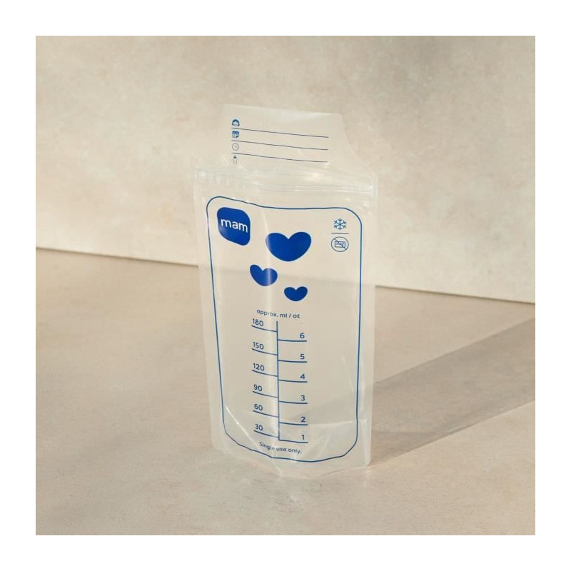 Sachets de conservation - MAM - Pack de 25 - 180 ml