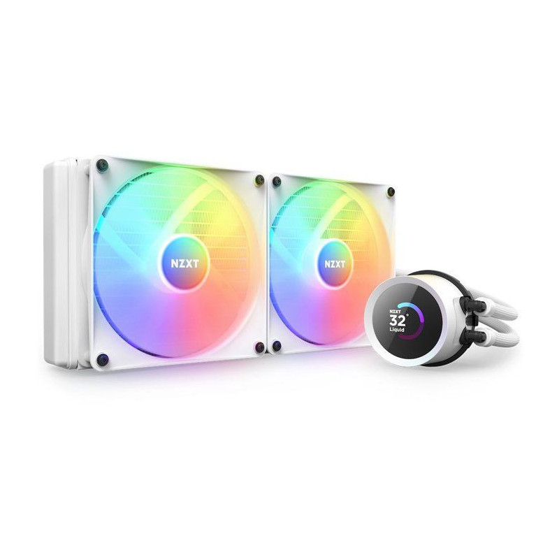 NZXT - Kraken 280 RGB White - Watercooling AIO RGB - Ventilateur 280 m