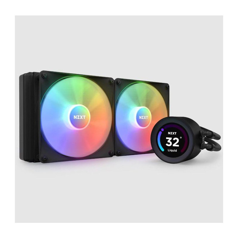 NZXT - Kraken Elite 280 RGB Black - Watercooling AIO RGB - Ventilateur