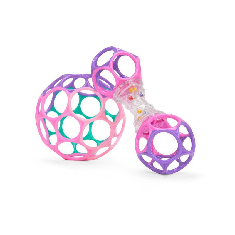 BRIGHT STARTS Coffret cadeau de naissance fille O'Ball avec 2 jouets b