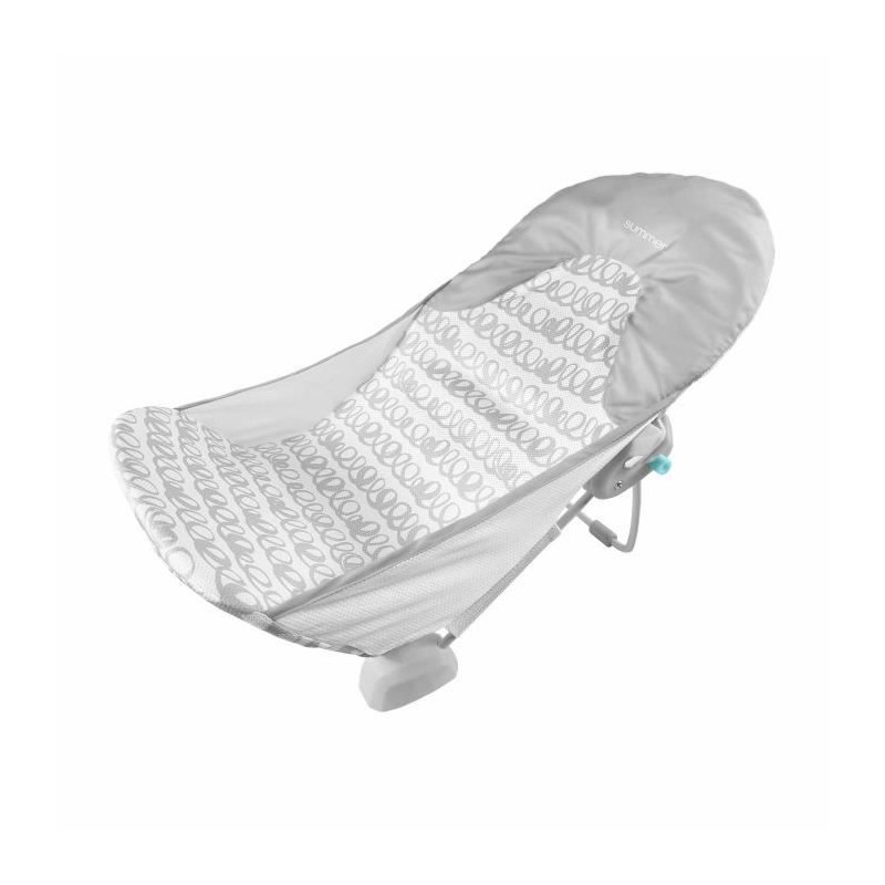INGENUITY Transat de bain pour bébé pliable gris