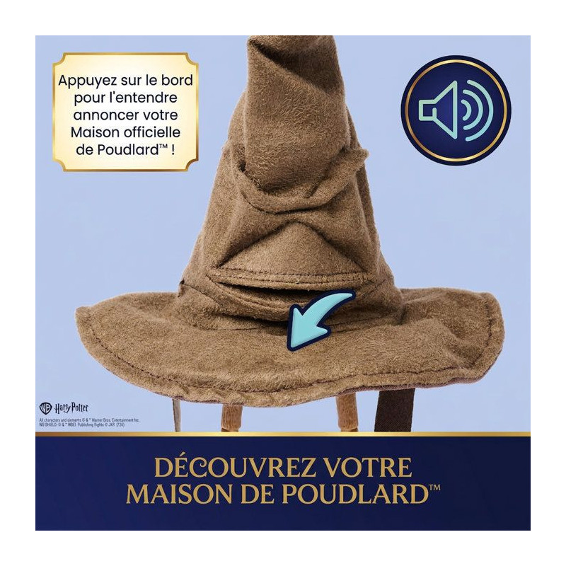 Mini Choixpeau Magique Interactif Wizarding World - Sons et Phrases -